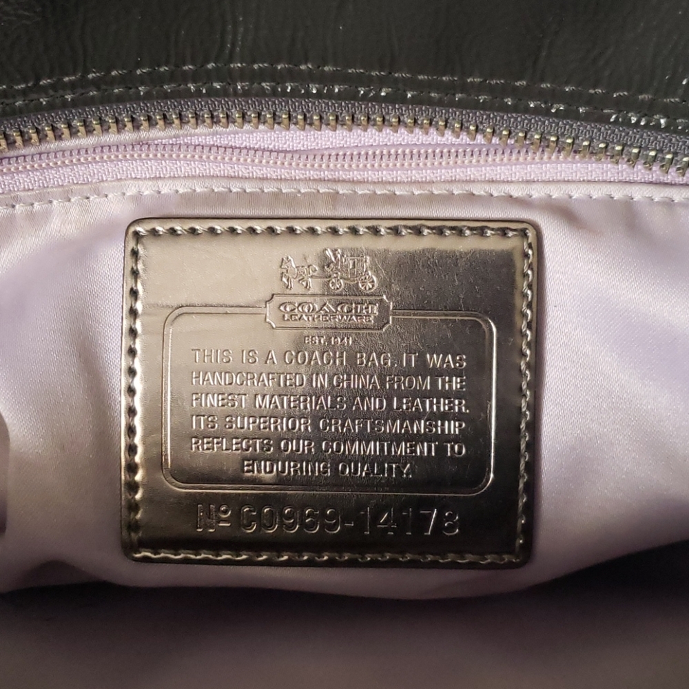 EUC Coach Satchel - Picture 3 of 7